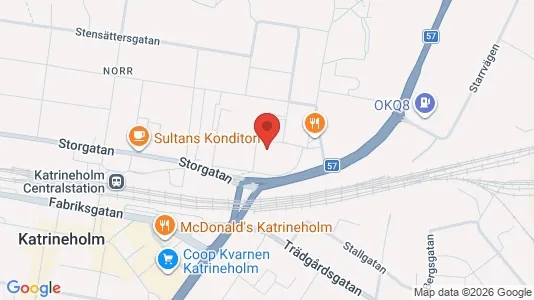 Apartments for rent in Katrineholm - Photo from Google Street View