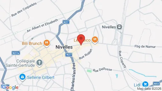 Apartments for rent in Nijvel - Photo from Google Street View
