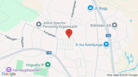 Apartments for rent i Svenljunga - kort over placeringen