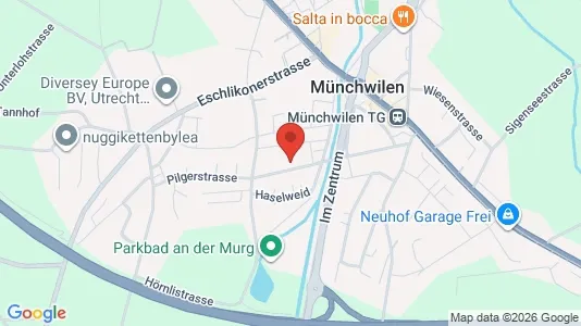 Apartments for rent i Münchwilen - kort over placeringen