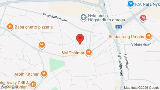 Apartments for rent i Nyköping - kort over placeringen