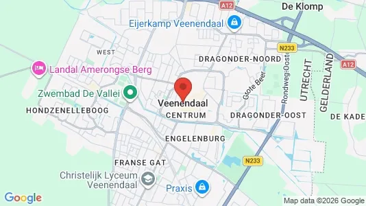 Apartments for rent i Veenendaal - kort over placeringen