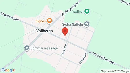 Apartments for rent i Laholm - kort over placeringen