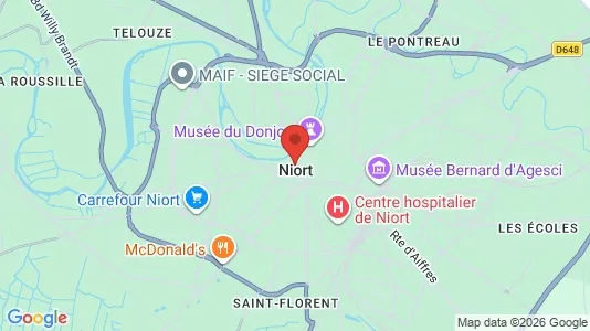 Apartments for rent in Niort - Photo from Google Street View