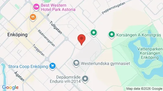 Apartments for rent i Enköping - kort over placeringen