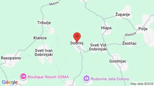 Apartments for rent in Dobrinj - Photo from Google Street View