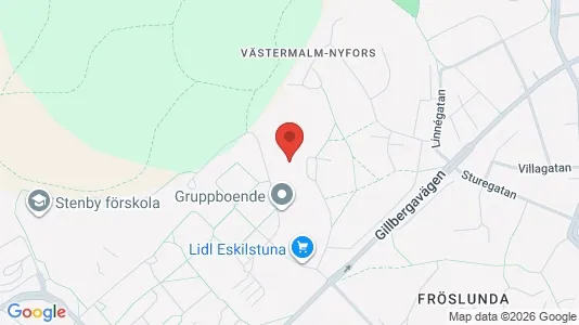 Apartments for rent i Eskilstuna - kort over placeringen