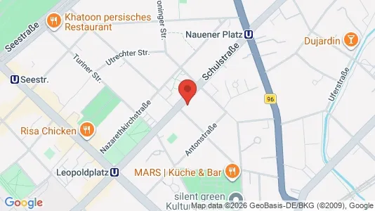 Apartments for rent i Berlin Mitte - kort over placeringen