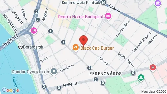 Apartments for rent in Budapest Ferencváros - Photo from Google Street View