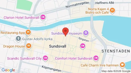 Apartments for rent in Sundsvall - Photo from Google Street View