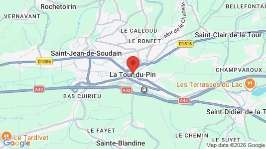Houses for rent in La Tour-du-Pin - Photo from Google Street View