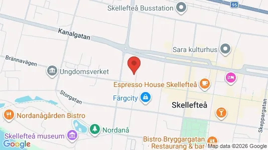 Apartments for rent in Skellefteå - Photo from Google Street View