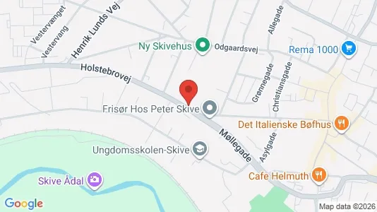 Apartments for rent i Skive - kort over placeringen