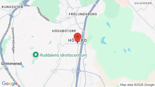 Rooms for rent i Askim-Frölunda-Högsbo - kort over placeringen