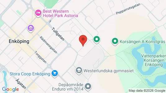 Apartments for rent i Enköping - kort over placeringen