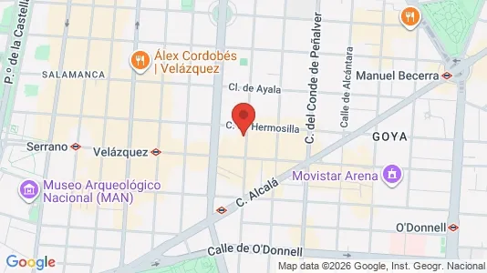 Apartments for rent in Madrid Salamanca - Photo from Google Street View