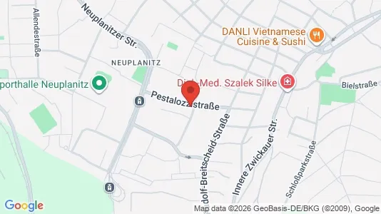 Apartments for rent in Zwickau - Photo from Google Street View