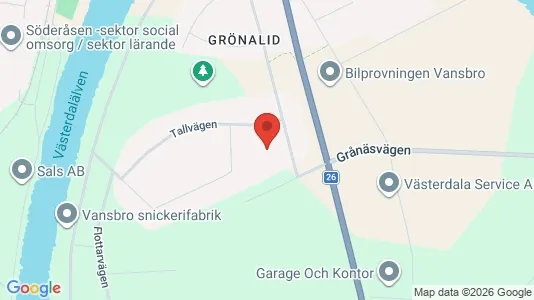 Apartments for rent in Vansbro - Photo from Google Street View