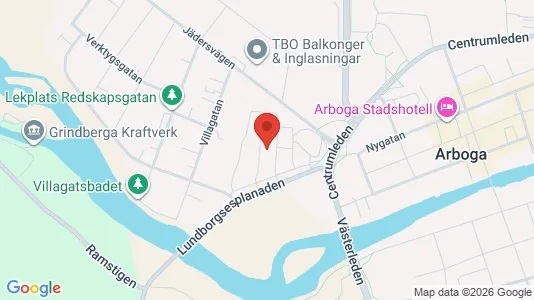 Apartments for rent i Arboga - kort over placeringen