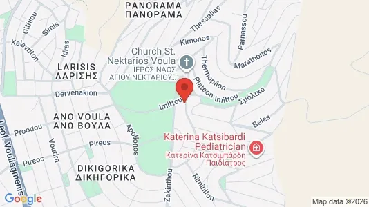 Apartments for rent i Glyfada - kort over placeringen