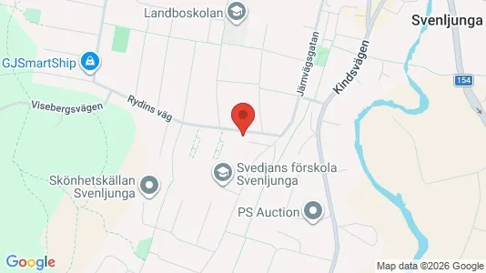 Apartments for rent i Svenljunga - kort over placeringen