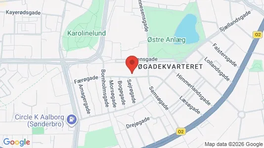 Apartments for rent in Aalborg Center - Photo from Google Street View