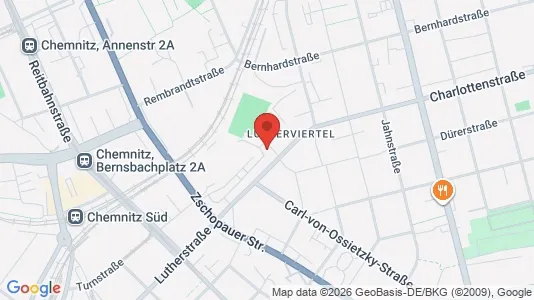 Apartments for rent in Chemnitz - Photo from Google Street View