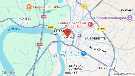 Houses for rent in Libourne - Photo from Google Street View