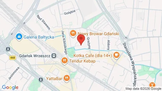 Apartments for rent in Gdańsk - Photo from Google Street View