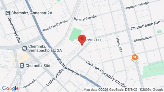 Apartments for rent in Chemnitz - Photo from Google Street View
