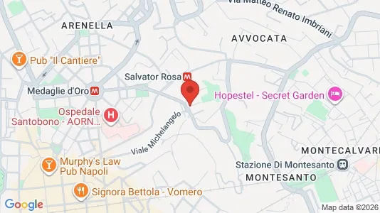 Apartments for rent i Napoli Municipalità 5 - kort over placeringen