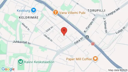 Apartments for rent i Tallinn Kesklinna - kort over placeringen
