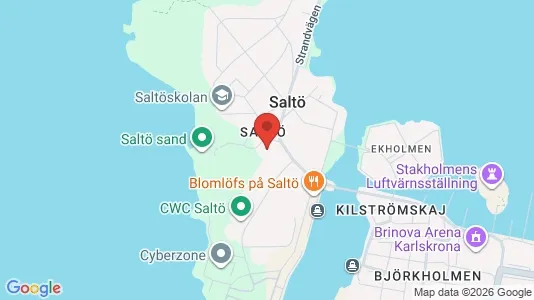 Apartments for rent i Karlskrona - kort over placeringen
