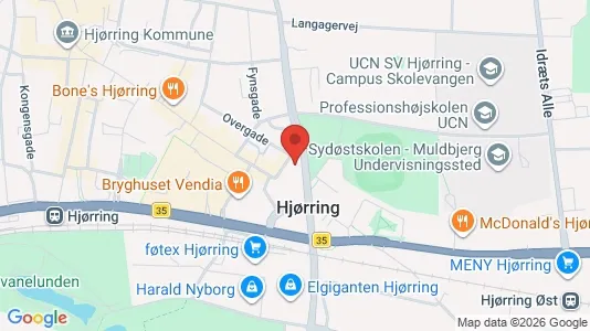 Apartments for rent in Hjørring - Photo from Google Street View
