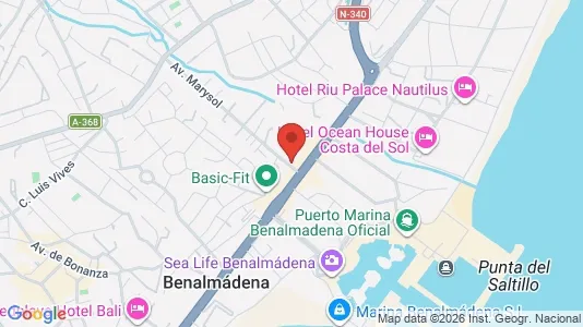 Apartments for rent i Murcia - kort over placeringen