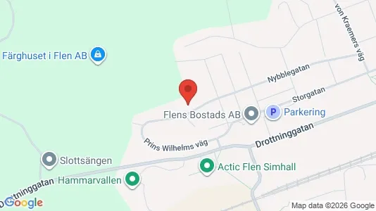 Apartments for rent i Flen - kort over placeringen