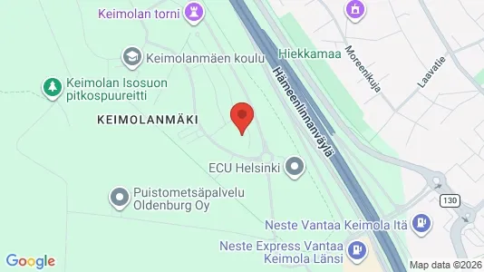 Apartments for rent i Vantaa - kort over placeringen