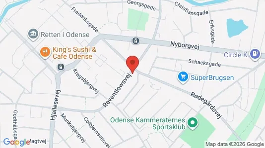 Apartments for rent in Odense C - Photo from Google Street View