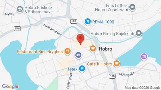 Apartments for rent in Hobro - Photo from Google Street View