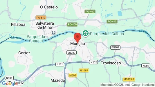 Apartments for rent in Monção - Photo from Google Street View