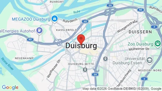 Apartments for rent in Duisburg - Photo from Google Street View