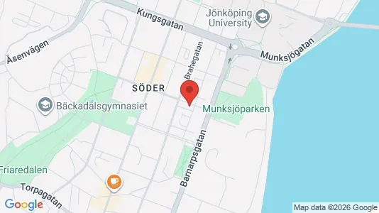 Apartments for rent i Jönköping - kort over placeringen