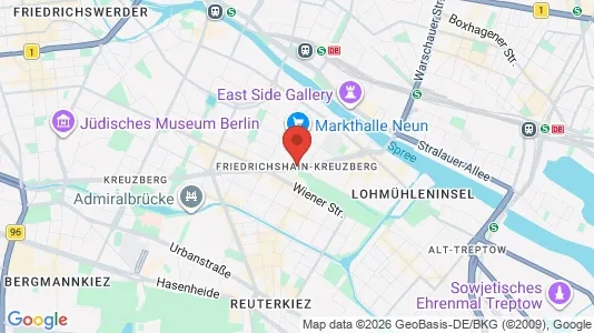 Rooms for rent in Berlin Friedrichshain-Kreuzberg - Photo from Google Street View