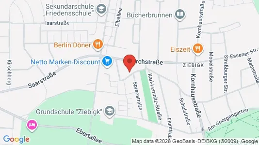 Apartments for rent i Dessau-Roßlau - kort over placeringen