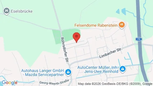 Apartments for rent i Chemnitz - kort over placeringen