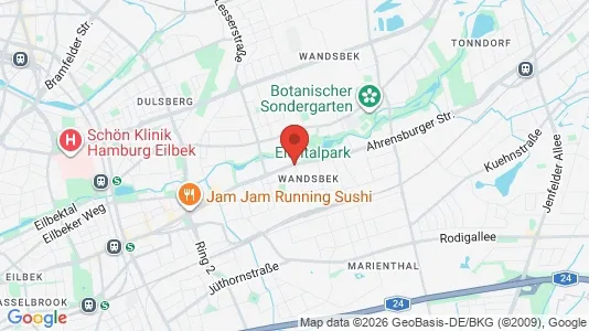 Apartments for rent in Hamburg Wandsbek - Photo from Google Street View