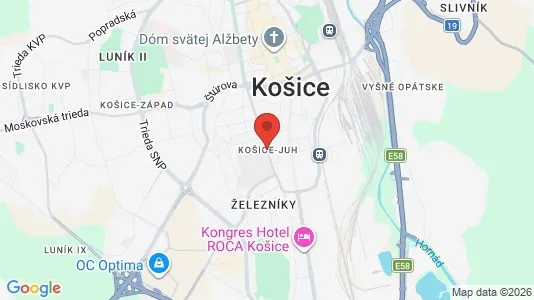 Apartments for rent in Košice Juh - Photo from Google Street View