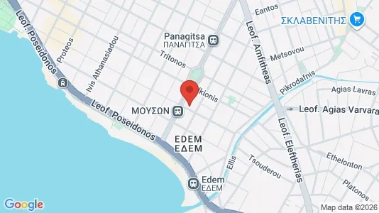 Apartments for rent i Palaio Faliro - kort over placeringen