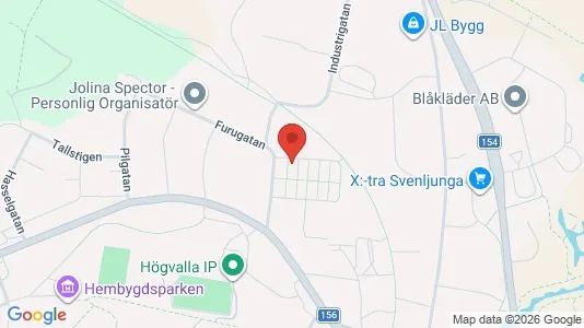Apartments for rent i Svenljunga - kort over placeringen