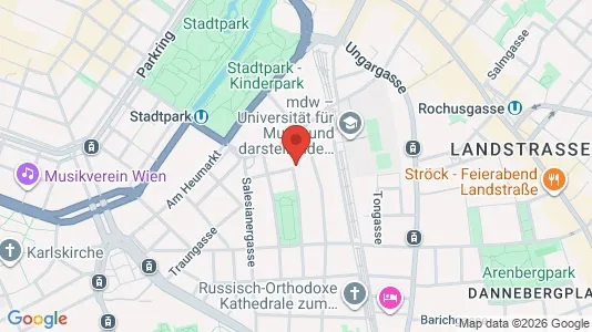 Apartments for rent i Vienna Landstraße - kort over placeringen